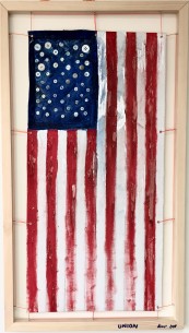 American Flag with buttons for stars