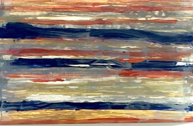 Strips on glass